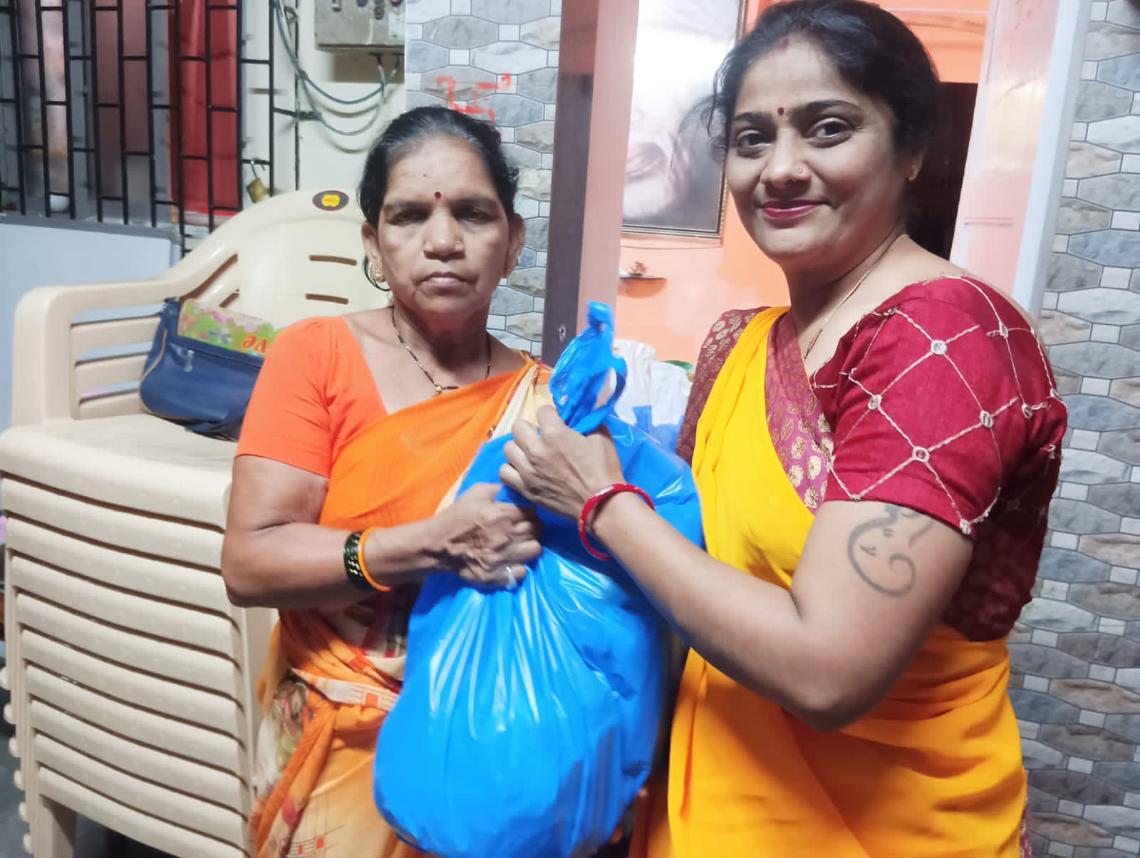 Supporting Lives: Grocery Distribution Drive by MY KARMA FOUNDATION